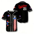 Women's Puerto Rico Baseball Printed Baseball Jersey