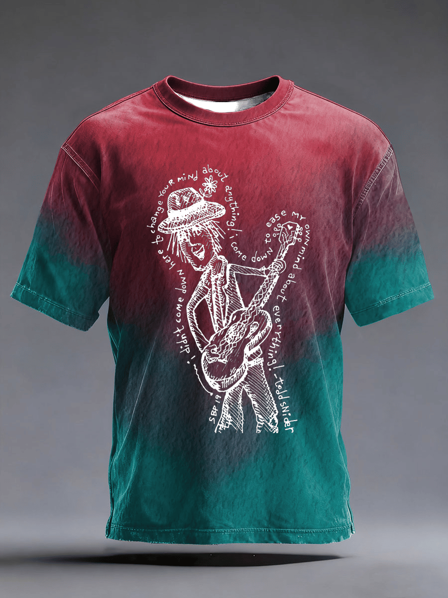 Men's Todd Snider  Print T-shirt