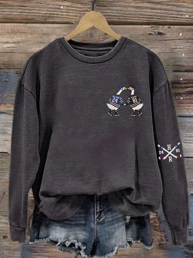 Women's Hockey Romance Sweatshirt