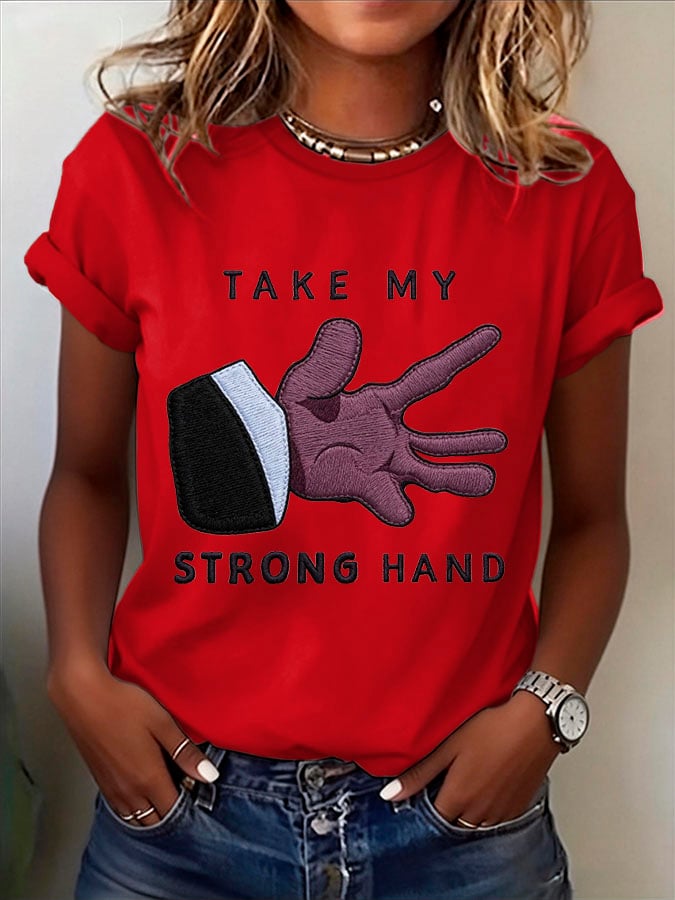 Women's Casual Print Short-Sleeve T-Shirt