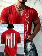 Men's USA 1776-2026 Freedom Printed  Shirt