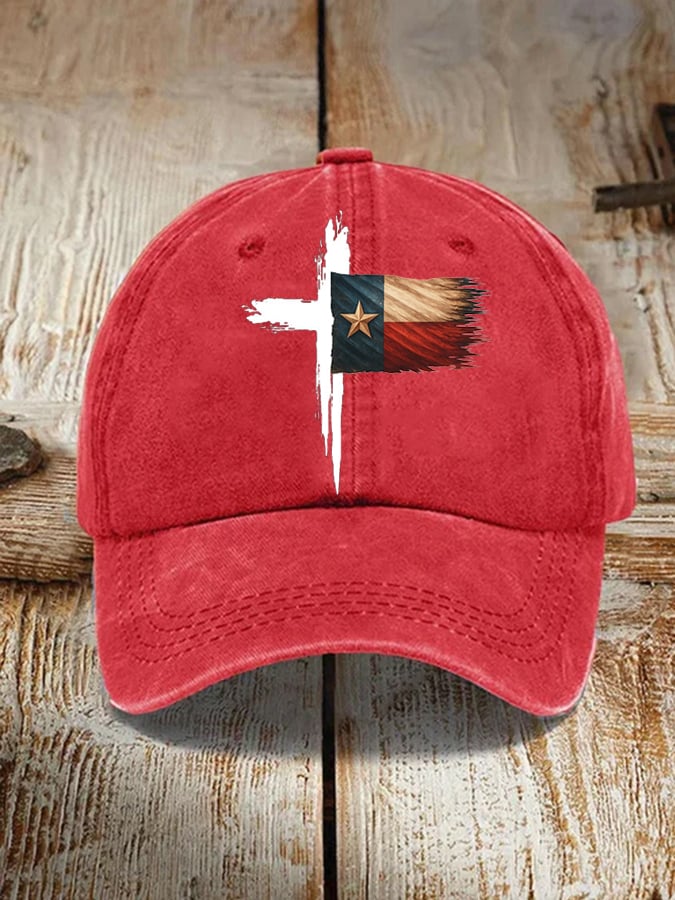 Unisex  Texas Faith Printed Hats