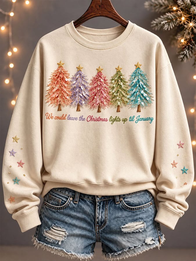 Women'S Christmas-Themed Top