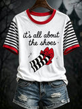 "It's All About the Shoes" Halloween T-shirt