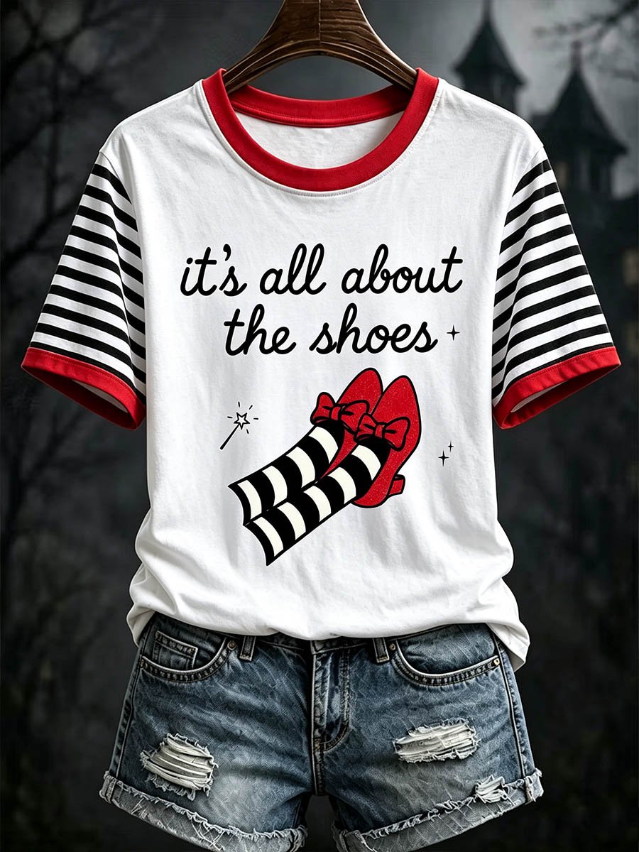 "It's All About the Shoes" Halloween T-shirt