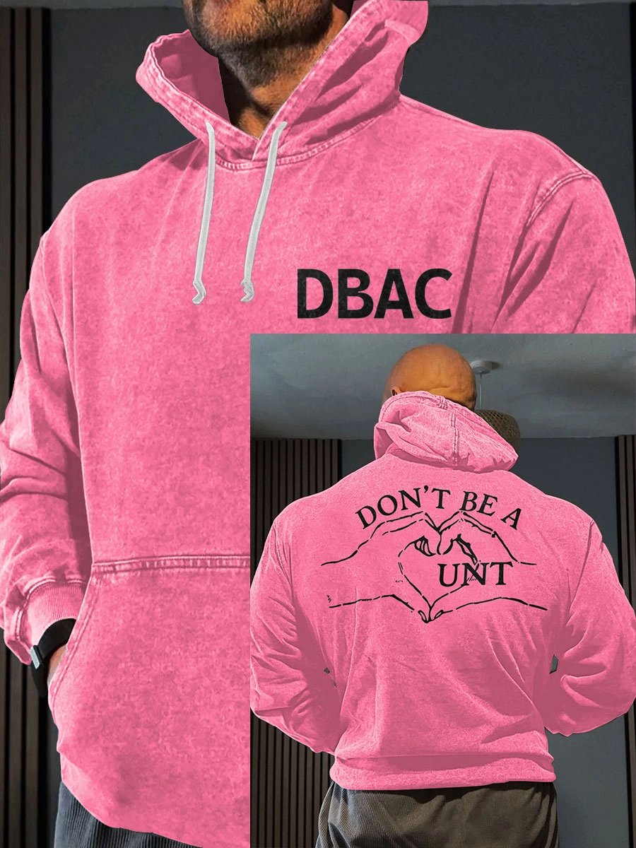 Men's Retro Limerick Lion Ireland's Strongest Man DBAC Printed Hoodie