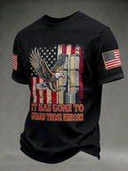 Men's It Has Gone To Guard Those Heroes 911 Memorial Short-Sleeve T-Shirt