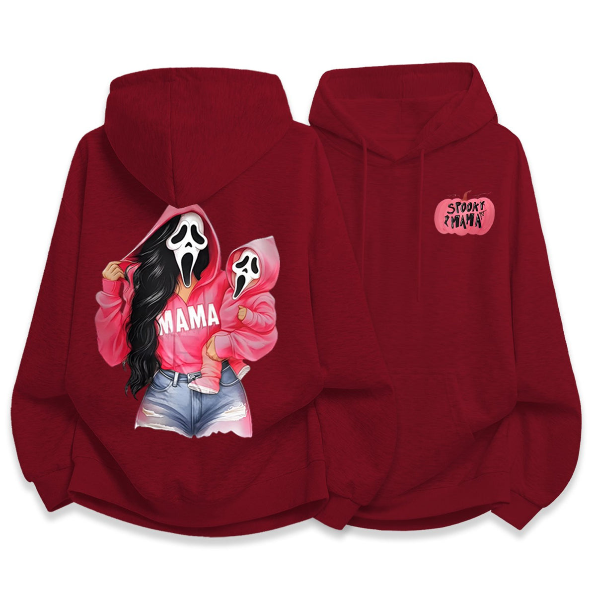 Funny Mama Halloween Art Print Hoodie