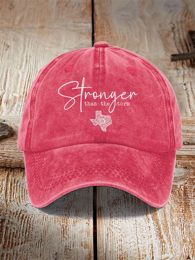 Texas Strong Hill Country Printed Hat for Men and Women