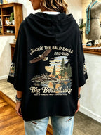Women'S Casual Bald Eagle "Jackie" Print Top