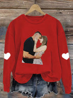 Women's Football  Print Sweatshirt
