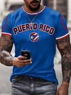 Men's Baseball Print T-Shirt