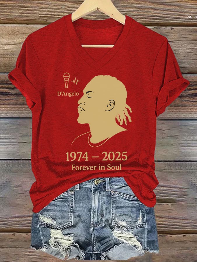 Women's Casual Commemorative Singer T-Shirt