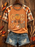 Women's God Is So Good Print Raglan Sleeve T-Shirt