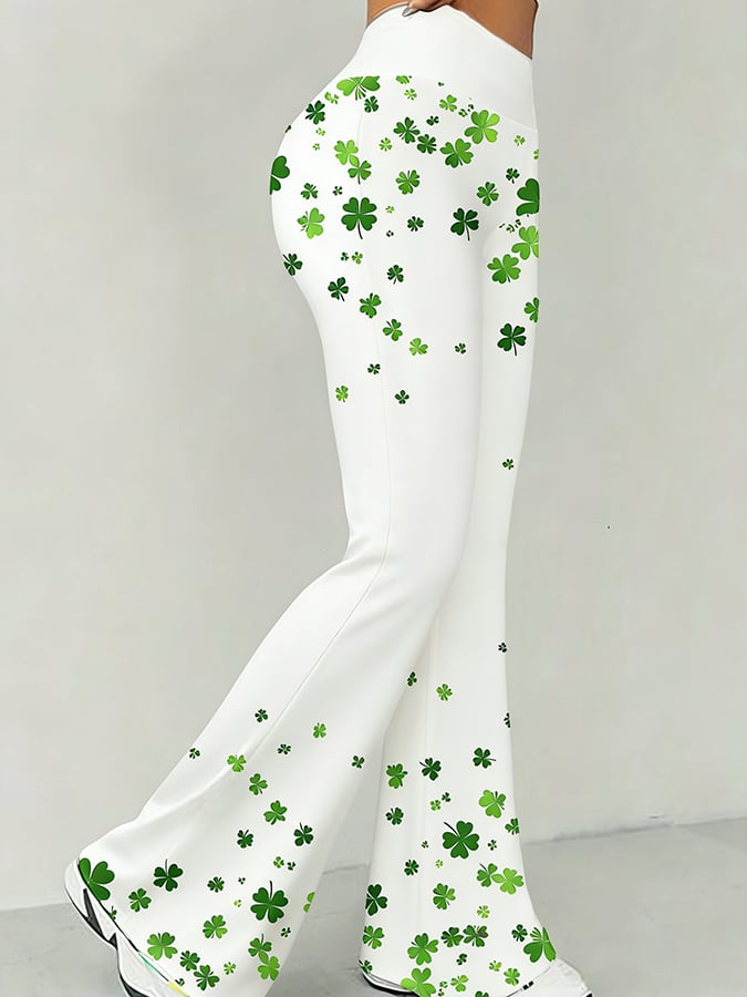 Women's St. Patrick's Day Print Pants