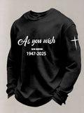 Men's Stories That Shaped Generations Printed Casual Top