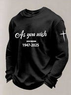 Men's Stories That Shaped Generations Printed Casual Top