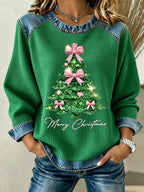 Women's Christmas Print Sweatshirt