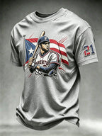 Men's Roberto Clemente Day Print Short-Sleeve T-Shirt