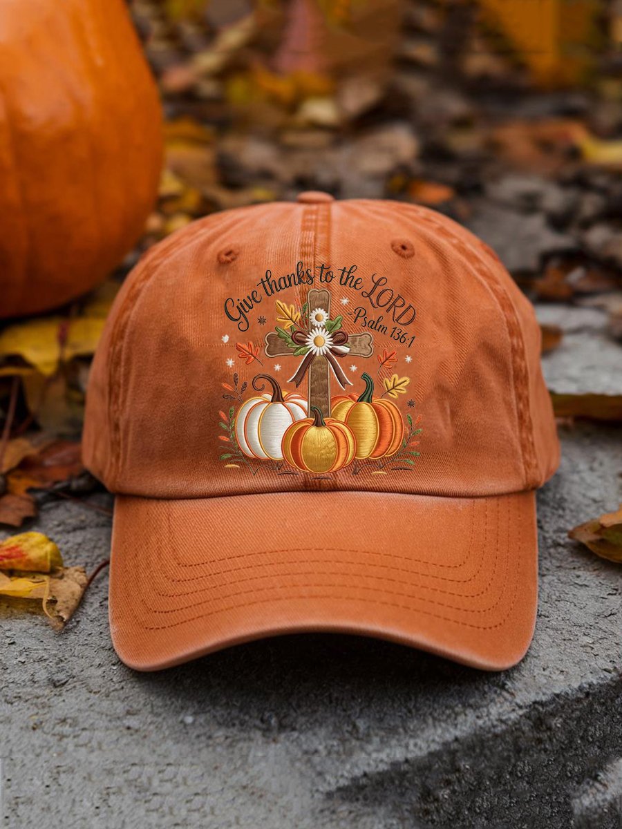 Autumn Style Print Hat