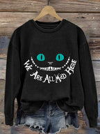 Halloween  Women's Printed Long Sleeve Sweatshirt