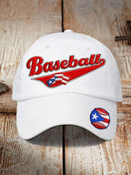 Unisex Puerto Rico Baseball Hat