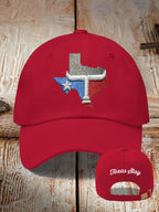 Unisex Texas Stay Print Baseball Cap