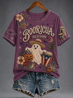 Women's Puerto Rico Halloween Graphic T-shirt