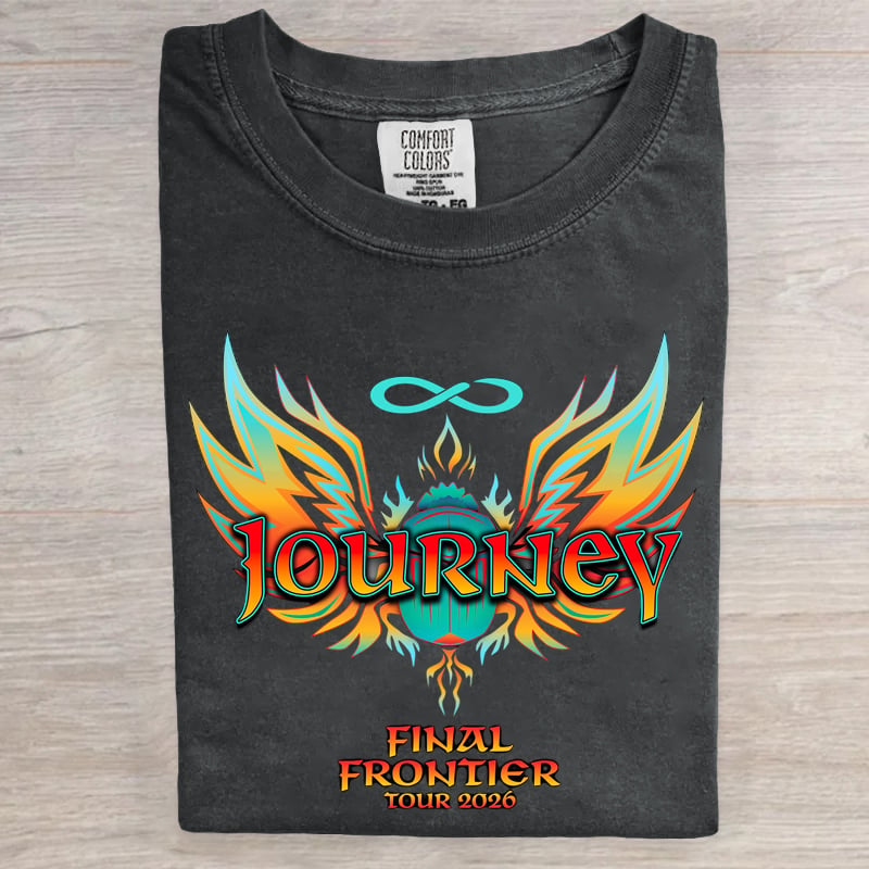 Journey Final Tour 2026 Art Print T-Shirt