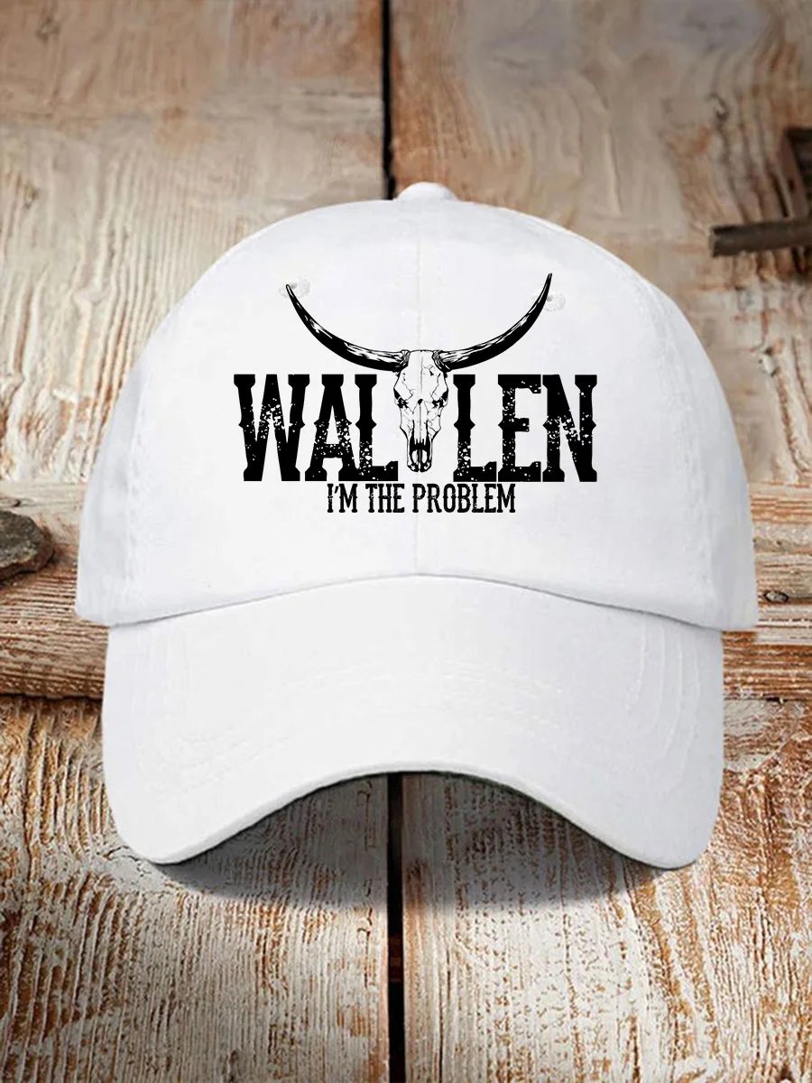 I'M The Problem Print Baseball Cap