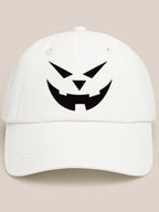 Unisex Halloween Pumpkin Face Printed Hat
