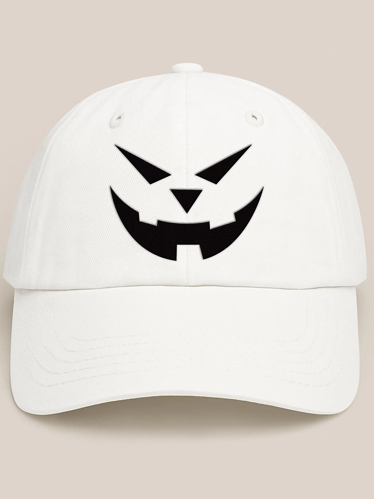 Unisex Halloween Pumpkin Face Printed Hat