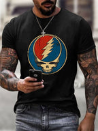 Men's Print Casual Printed T-shirt