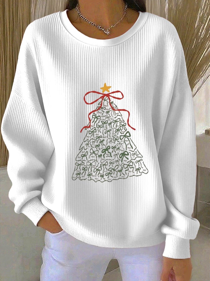 Women's Christmas FDT Printed Sweatshirt