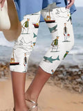 Women's Shark 50th Anniversary  Print Leggings