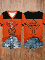 Women's The Mayhem Ball Print Shirt