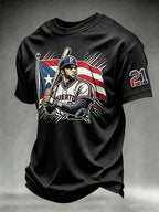 Men's Roberto Clemente Day Print Short-Sleeve T-Shirt