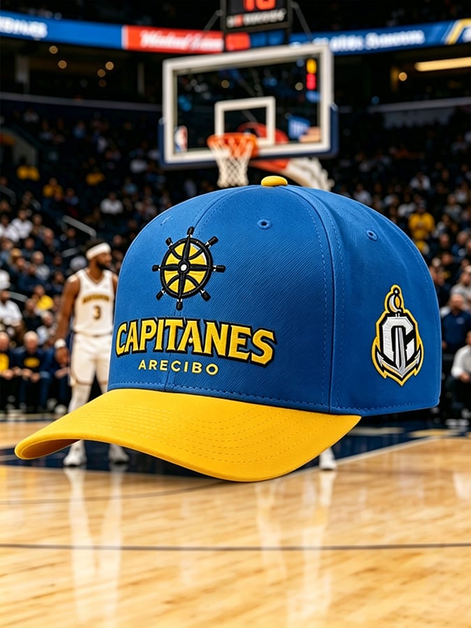 Puerto Rican Basketball Printed Cap