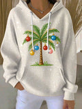 Women's Christmas Print Casual Knit Top