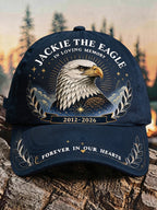Unisex Retro Rest in Peace Jackie Print Hat