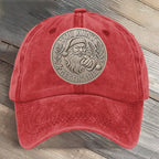 You Ain't Gettin Santas Christmas Art Printed Cap