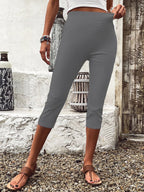 Women's Casual Versatile Solid Color Liggings