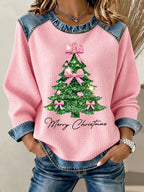 Women's Christmas Print Sweatshirt