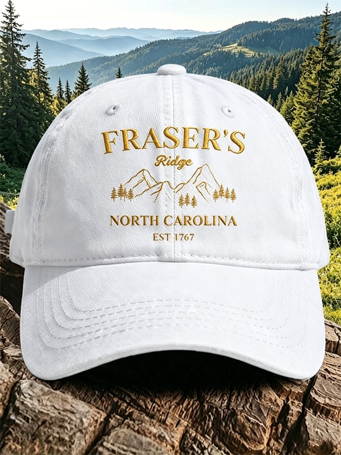 Retro Outlander Fraser's Ridge Print Baseball Cap