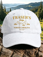 Retro Outlander Fraser's Ridge Print Baseball Cap