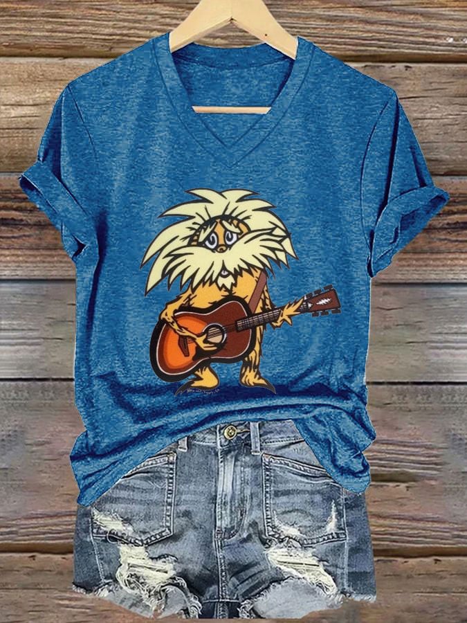 Women's Casual Printed Short-Sleeve T-Shirt