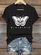 Women's Singer-Print Casual Short-Sleeved T-Shirt