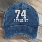 A True Jet 74 Football Art Printed Cap