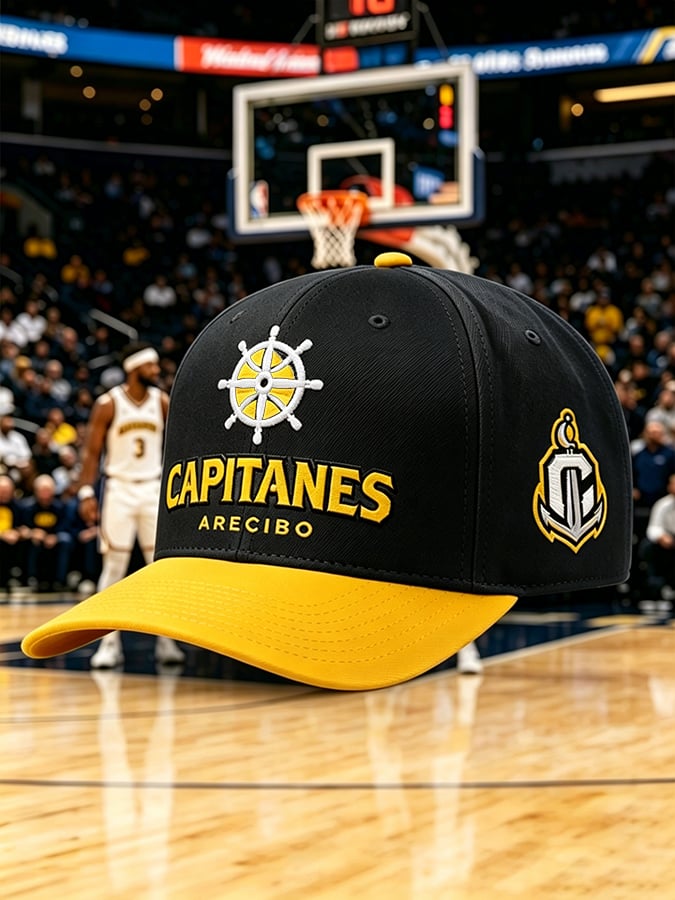Puerto Rican Basketball Printed Cap