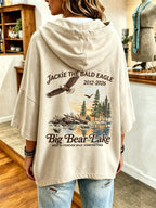 Women'S Casual Bald Eagle "Jackie" Print Top